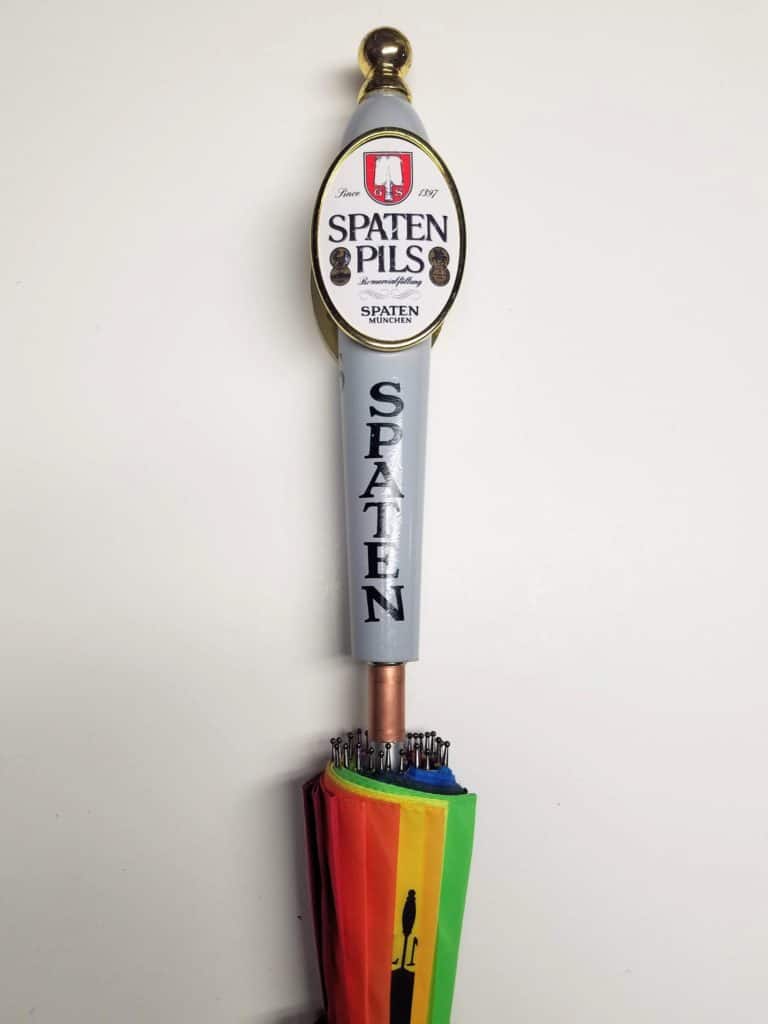 Spaten Brewery Umbrella Pils Rounded Tap Handle
