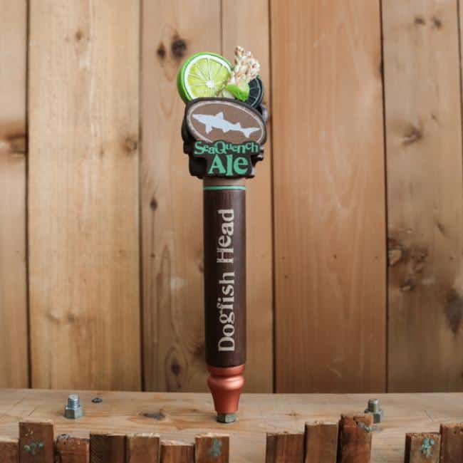 dogfish head patio umbrella Dogfish Head Tap Handle Umbrella by RainTaps