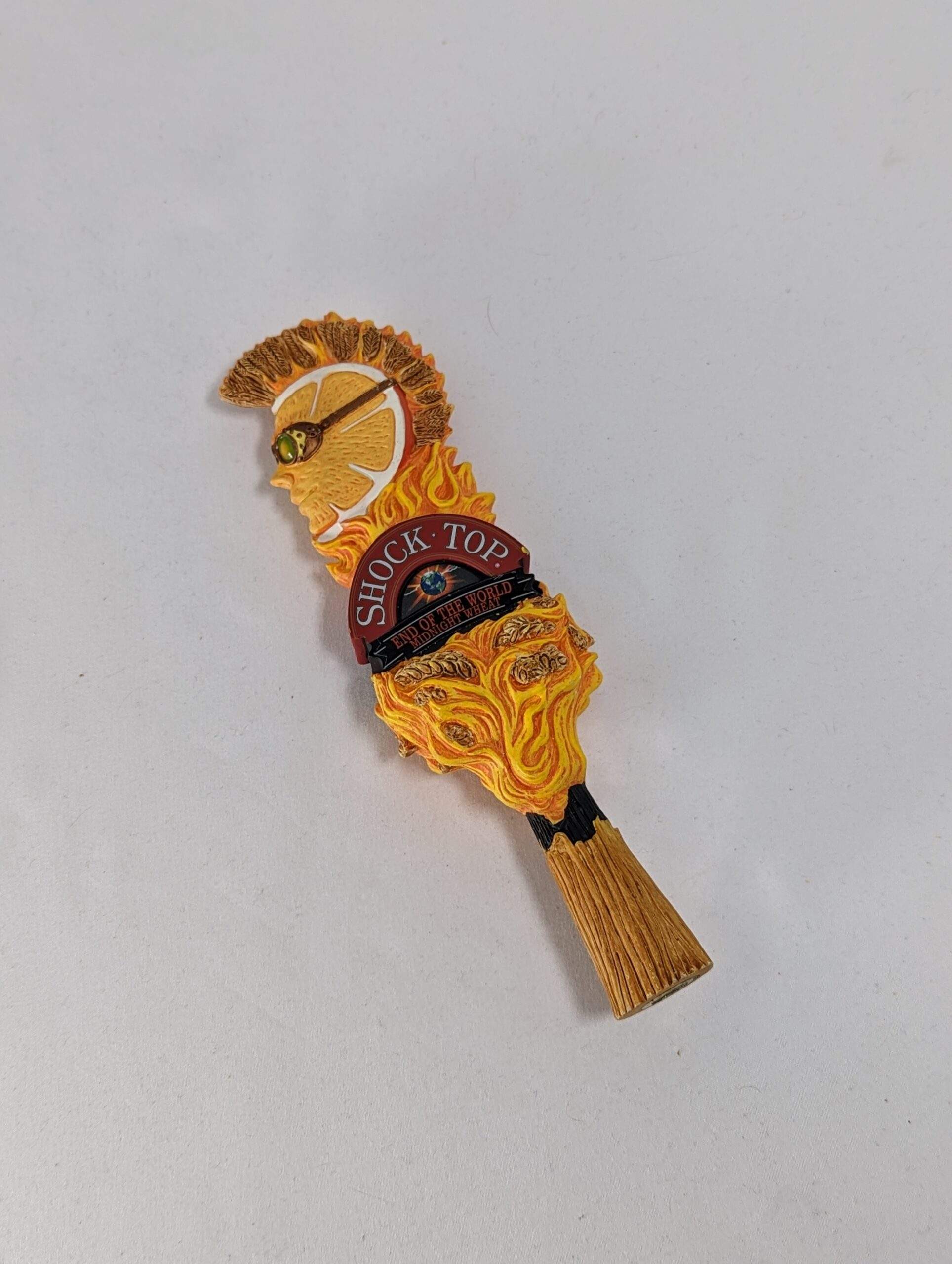 Short Shock Top End of the World Midnight Wheat Tap Handle RainTaps